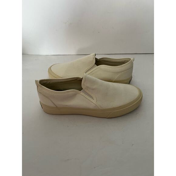 Everlane Women's The Forever Slip-On Canvas Sneaker Comfortable White Size 8.5 - Picture 5 of 10